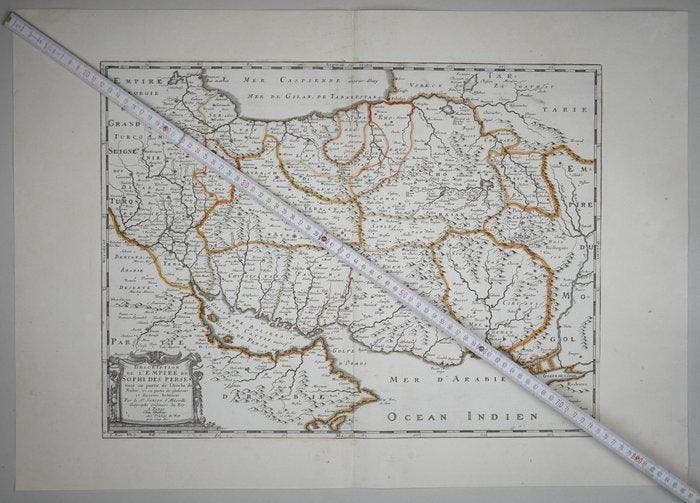 Persia - -; Sanson - Description de lEmpire du Sophi des, Boeken, Atlassen en Landkaarten