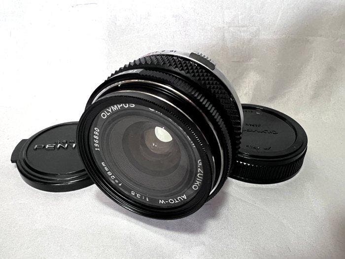 Olympus Olympus OM-System G.Zuiko Auto-W 28mm F3.5 Wide, Audio, Tv en Foto, Fotocamera's Analoog