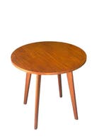 Table dappoint - Bois - Teck vintage du milieu du siècle