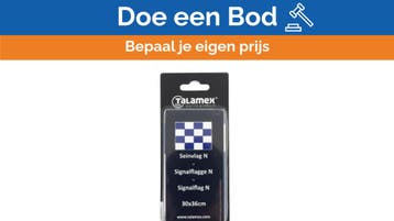 Bieden: Talamex 27503314 Signal flag Signal flag, Watersport en Boten, Ophalen of Verzenden, Nieuw