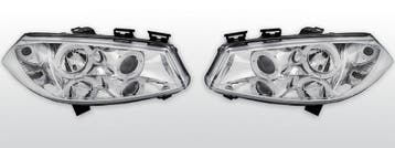 Koplampen Angel Eyes | geschikt voor Renault Megane 2002-200, Verzenden, Nieuw, Renault