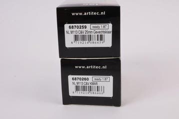 Artitec H0 - 6870259/6870260 - Véhicules pour trains, Nieuw