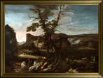 Ambito di Pietro Montanini (1626–1689) - Paesaggio pastorale