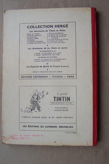 Tintin (magazine) - Recueil N°19 - 1 Album - Eerste, Boeken, Nieuw
