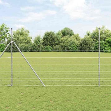vidaXL Wildhek 1000 x 160 x 0,18 cm IJzer Warm Verzinkt, Tuin en Terras, Verzenden, Nieuw