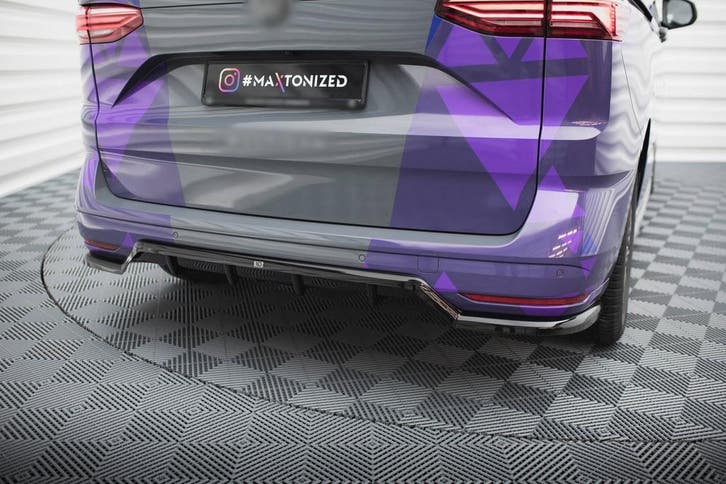 Rear Splitter with vertical bars voor Volkswagen Multivan T7, Auto diversen, Tuning en Styling, Ophalen of Verzenden
