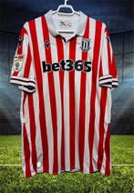 Worn/Issue-Stoke City - Engelse voetbalcompetitie - Edwards, Verzamelen, Nieuw