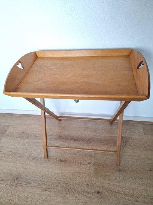 Bijzettafel - Hout - Butlertray, Antiek en Kunst, Curiosa en Brocante