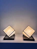 Bureaulamp (2) - Messing, Glas