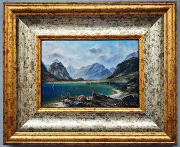 Francisco Sánchez Manso (1935) - Le Lac des montagnes