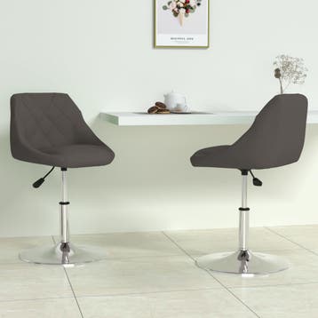 Draaibare stoelen 2 stuks - 66% korting! Retour deal, Gebruikt, Twee, Verzenden, Stof