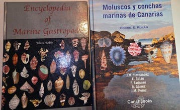 J.M. Hernández; a.o. - Lot with 2 books Malacologia -
