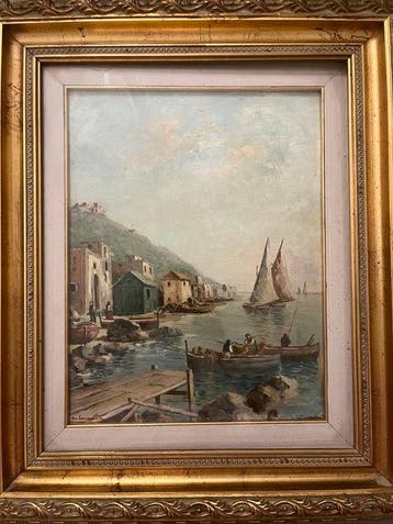 Antonio Cannata (1895-1960) - Paesaggio marino