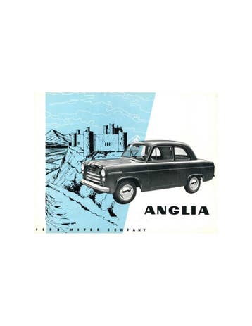 1954 FORD ANGLIA BROCHURE NEDERLANDS, Ophalen of Verzenden, Nieuw