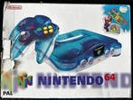 Nintendo 64 Console Clear Blue + Super Mario 64 Boxed, Verzenden