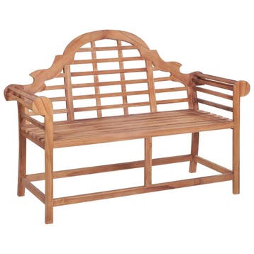 Bank 127cm teakhout | Tweede kansje | OP = OP (tuinbank), Verzenden, Zo goed als nieuw, Teakhout