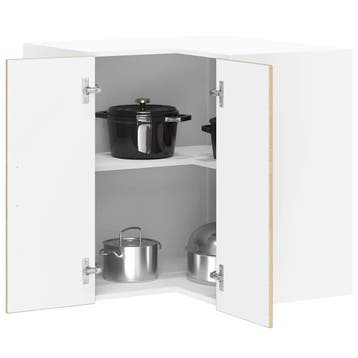 vidaXL Keuken hoekkast Porto bewerkt hout sonoma, Verzenden, Nieuw
