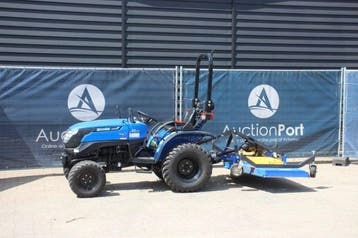 Veiling: Minitractor Solis Stage V Dieselmet Klepelmaaier, Ophalen, Nieuw