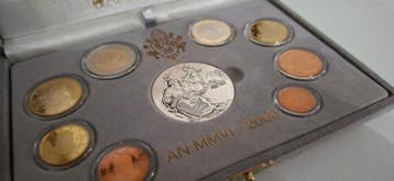 Vaticaan. Proof Set 2006 (incl. Silver medal) (Zonder, Postzegels en Munten