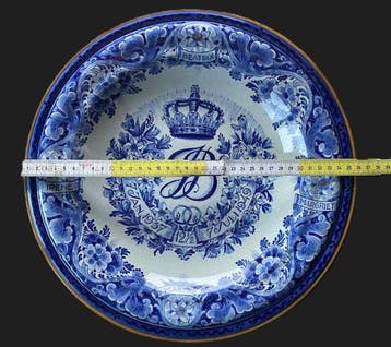 De Porceleyne Fles, Delft - G.Gerlofsma - Wandbord -