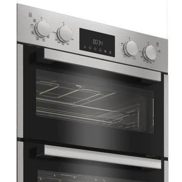 Hotpoint Inbouw Dubbele Oven DIH-82D-IX 89cm - Zilver, Ophalen of Verzenden, Nieuw