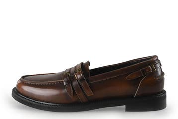 Stefano Lauran Loafers in maat 41 Bruin, Kleding | Dames, Schoenen, Bruin, Verzenden, Overige typen, Zo goed als nieuw