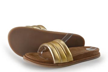Nelson Slippers in maat 38 Goud, Slippers, Overige kleuren, Verzenden, Nelson