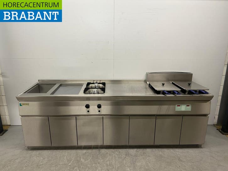 Acier inoxydable Kiremko Fado Ligne de cuisson Plaque de, Zakelijke goederen, Horeca | Overige, Verzenden