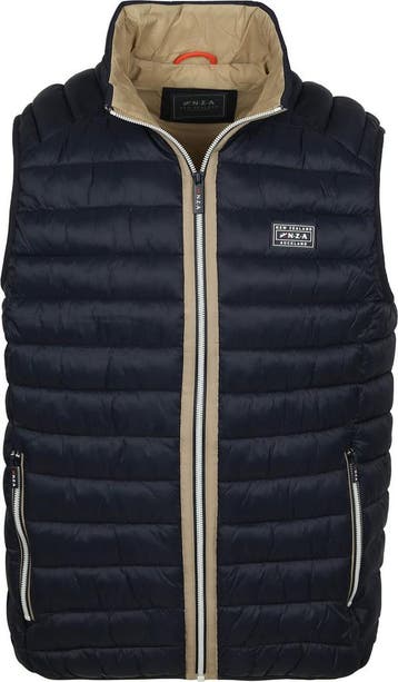 NZA Bodywarmer Puffer Navy maat Maat 42/44 (L) Heren, Kleding | Heren, Jassen | Winter, Verzenden, Nieuw, Blauw, New Zealand Auckland