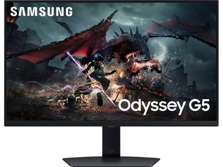 Samsung Odyssey G5 G50D - Gaming Monitor - 27 QHD 180Hz 1ms, Informatique & Logiciels, Moniteurs, Envoi