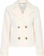 Kaffe KAanne Jacket Dames Jas - Maat 42 Wit (Jassen), Verzenden, Nieuw