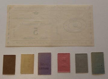 Groenland. - 7 banknotes / coupons - various dates (Sans