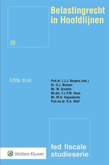Belastingrecht in Hoofdlijnen / Fed fiscale studieserie / 38, Boeken, Verzenden, Zo goed als nieuw