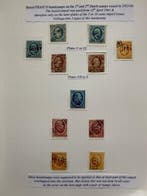 Nederland - Collectie punt, kleinrond en franco stempels op, Gestempeld