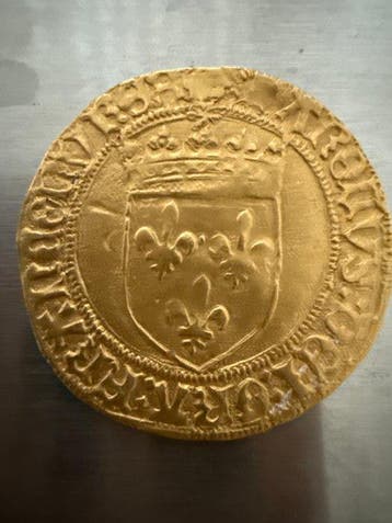 Frankrijk. Karel VIII (1483-1498). Ecu dor au soleil