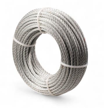 Staalkabel 5mm 20 meter gebundeld, Verzenden, Nieuw