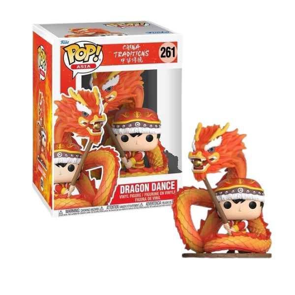 Funko Pop! Asia Dragon Dance (6) from China Traditions #261, Verzamelen, Poppetjes en Figuurtjes, Nieuw, Verzenden