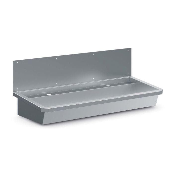 Wasbak | Incl. Afvoerplug + Spatscherm | RVS |, Zakelijke goederen, Horeca | Keukenapparatuur, Nieuw in verpakking, Verzenden