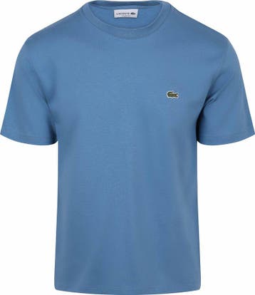 Lacoste T-Shirt Blauw maat Maat 52/54 (L) Heren, Vêtements | Hommes, T-shirts, Verzenden