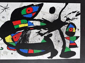Joan Miro (1893-1983) - Derriere le Miroir