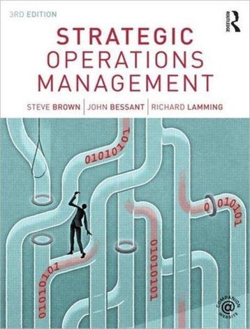 Strategic Operations Management 9780415587372 Steve Brown, Verzenden, Steve Brown