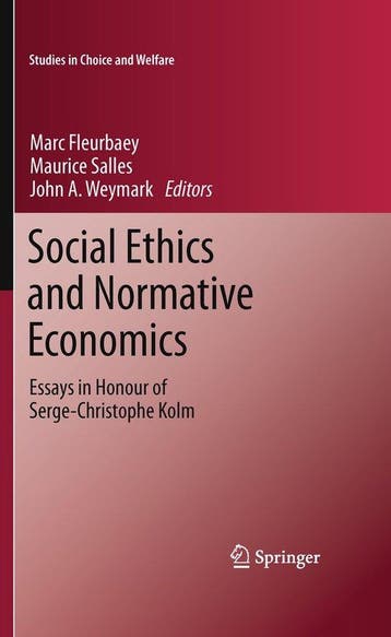 Social Ethics and Normative Economics 9783642178061, Verzenden, Gelezen, Marc Fleurbaey