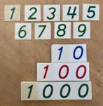 Montessori Getallenkaartjes, Verzenden