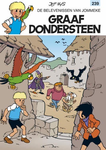 Jommeke strip / 239 Graaf dondersteen / De belevenissen van, Boeken, Stripverhalen, Verzenden, Gelezen, Jef Nys