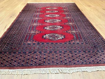 Tapis oriental pakistanais fait à la main, Bokhara, avec, Maison & Meubles
