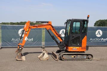 Veiling: Rupsgraafmachine Hitachi ZX26U-6 CLR Diesel, Ophalen