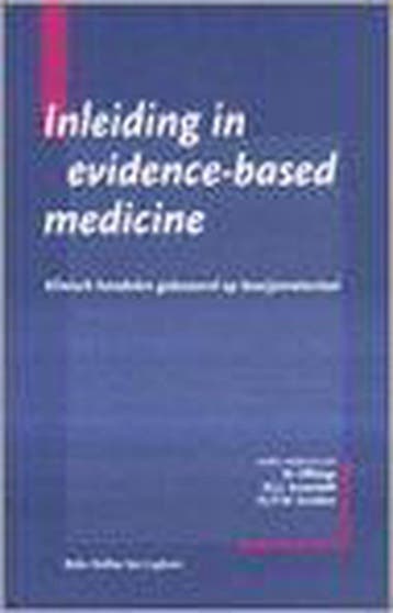 INLEIDING IN EVIDENCE-BASED MEDICINE DR 1 9789031330669, Verzenden