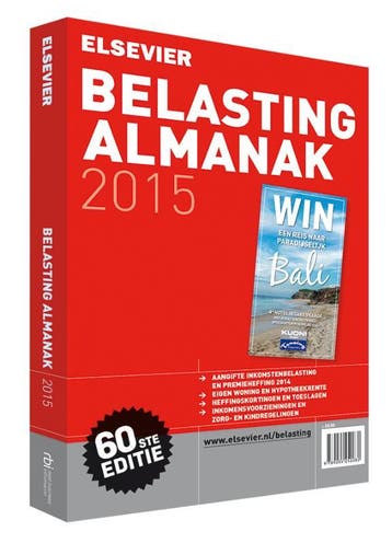Elsevier belasting almanak 2015 9789035252080 W. Buis, Verzenden, Zo goed als nieuw, W. Buis