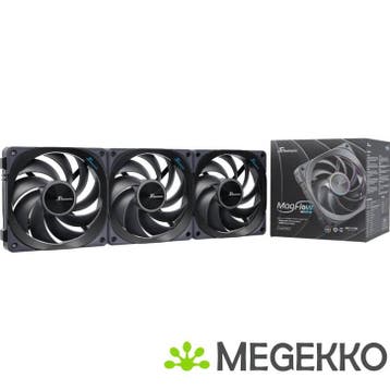 Seasonic MagFlow ARGB 3-fan kit, 120mm, Verzenden