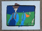 Herman Brood (1946-2001) - Blue monday, Antiek en Kunst